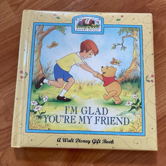 Disney’s Winnie the Pooh Friends Forever I’m Glad You’re My Friend Book - Picture 1 of 2